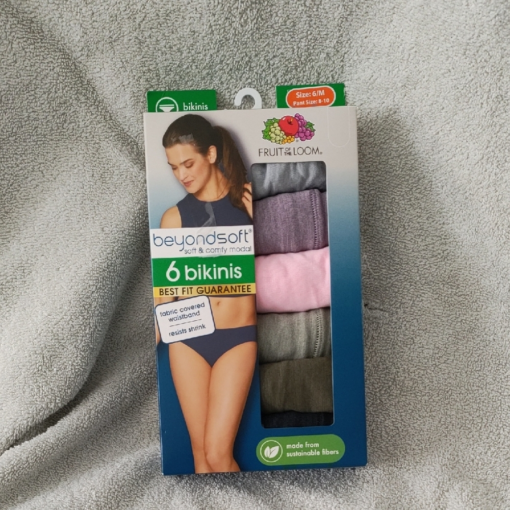 Fruit of the Loom Womens' Multicolor Bikini Pack